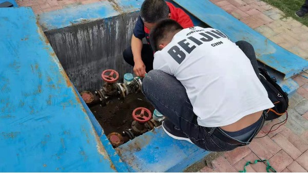 青天仪表污水星空(中国)使用现场